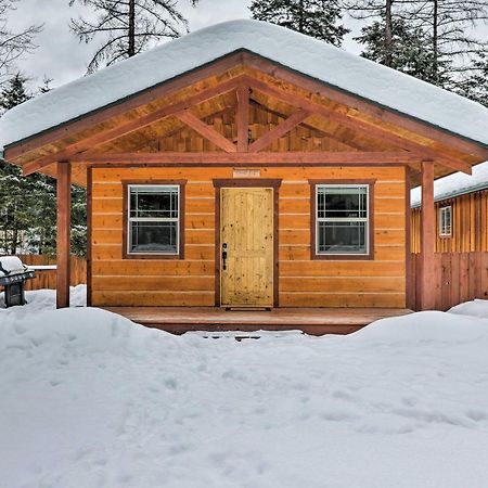 Hungry Horse Cabin Deck, Fire Pit, Near Glacier! Bagian luar foto