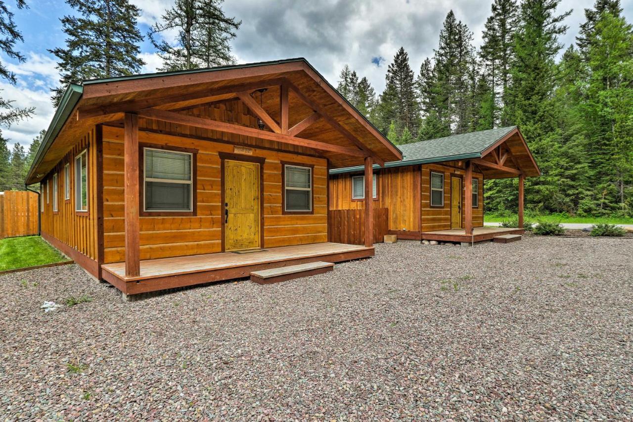 Hungry Horse Cabin Deck, Fire Pit, Near Glacier! Bagian luar foto