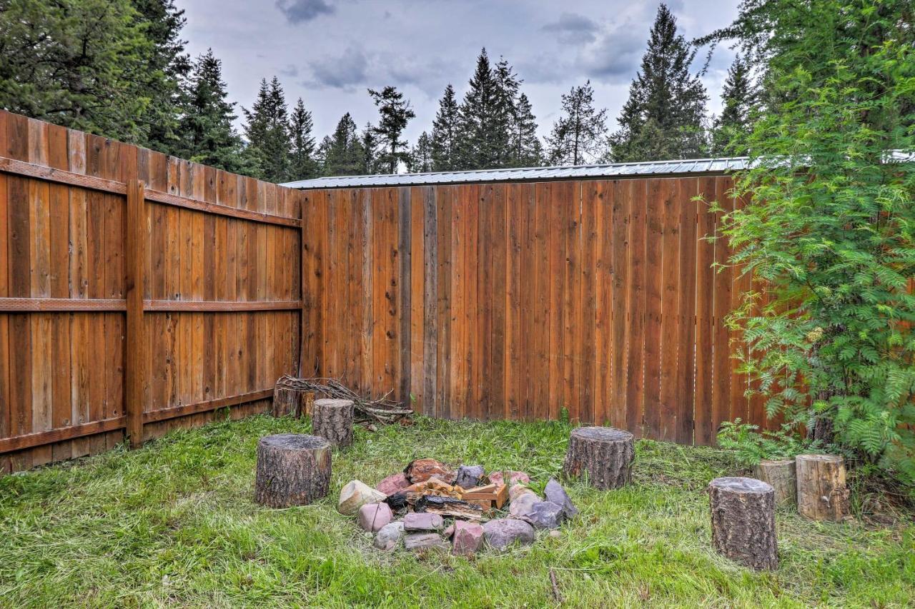 Hungry Horse Cabin Deck, Fire Pit, Near Glacier! Bagian luar foto